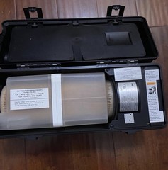 3M 497 Electronics Service Vacuum ESD Safe Toner Dust w Case Full Kit USA