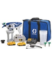 Graco SaniSpray HP20 Cordless Handheld Sprayer *w/ 2 DEWALT Batteries & Charger*