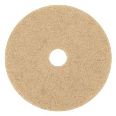 3M 3500 Burnishing Pad, 19 In, Tan, Pk5