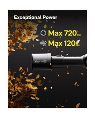 HOTO Cordless Leaf Blower, MAX 720CFM 120MPH, Electric Lightweight Leaf Blowe…