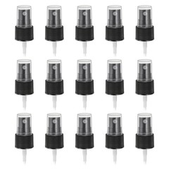 50 Pcs Black Spray Top, 20/410 Fine Mist Sprayer Reusable Replacement Top