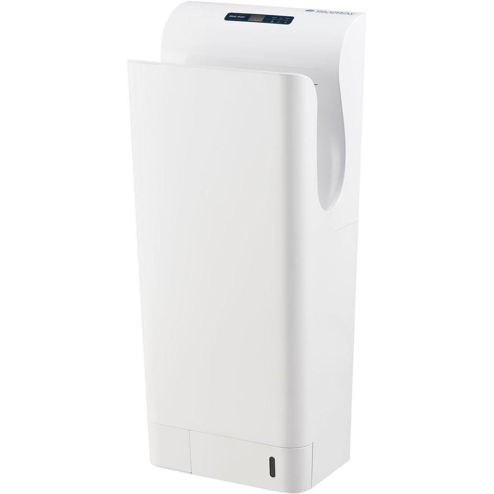 High Velocity Vertical Automatic Hand Dryer W/ HEPA Filter White 110-120V