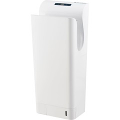 High Velocity Vertical Automatic Hand Dryer W/ HEPA Filter White 110-120V