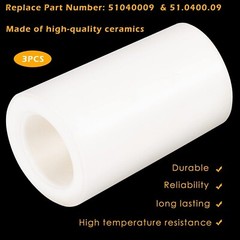 3PCS General Pump Piston Replace Ceramic 15mm 51040009 for TP Pumps (15x25x9 mm)