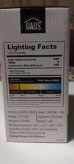 HAUS 2- IN – 1 MOSQUITO ZAPPER and LED Light Bulb Easy To Use ENERGY Efficient