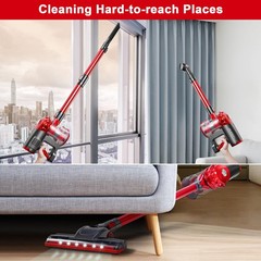 Elezon A200 Cordless Vacuum Cleaner Stick Vacuum Powerful Suction 38 Mins