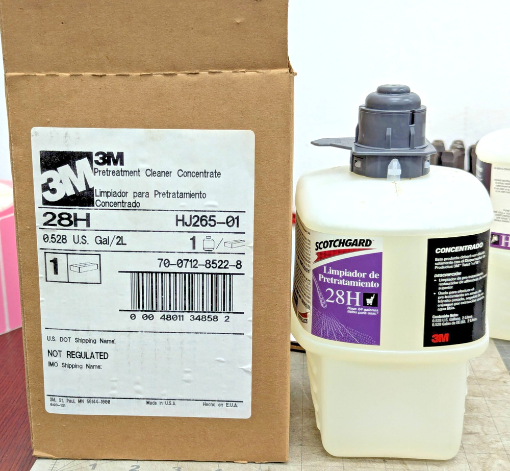 3M™ Scotchgard™ 28H Carpet Pretreatment Cleaner 2 Liter Concentrate 1/Each