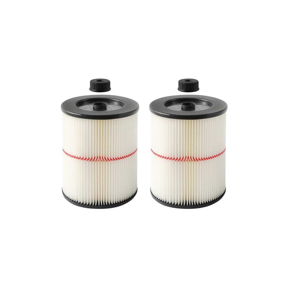 Hepa Filter for Craftsman Red Stripe Shop-Vac wet dry part 17816 9-17816, 2 Pks
