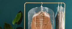Hanging Vacuum Sealer Storage Space Saver Bags for Clothes, Suits, Coats or