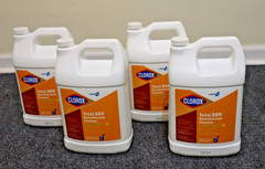 Lot of 4 – 1 Gallon Of Clorox Total 360 Disinfectant Cleaner