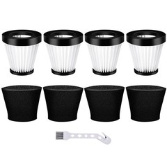 Leadaybetter 4 Pack Replacement Filter for Dirt Devil Scorpion Handheld…