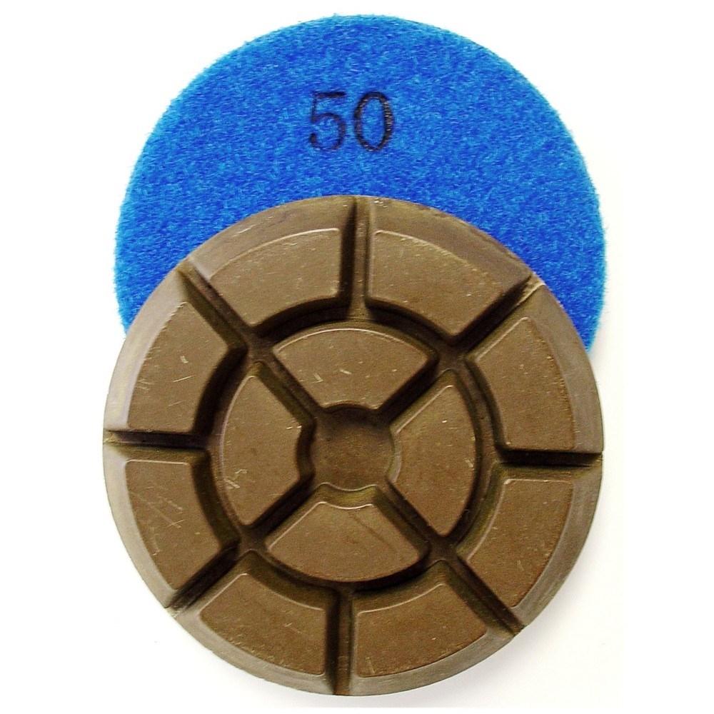 3” Dry Diamond Polishing Pad for Concrete – 50 Grit