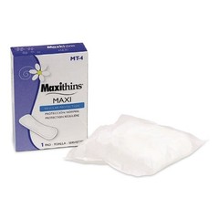 HOSPECO MT4 Maxithins #4 Vended Sanitary Napkins (250/Carton) New