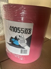 KC 41055 Heavy Duty X80 Disposable Cleaning Rags RED