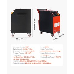 Uimoso Dry Ice Cleaning Machine with 7.5KG Capacity for Efficient Cleaning