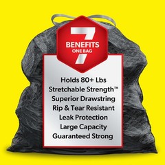 Glad Forceflex Trash Bags 30 68 Count Pack Of 4