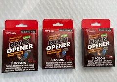 Aqua Plumb Household Strength Crystal Drain Opener Single Use Pack