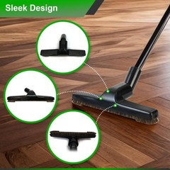 Selgo Universal 1 ¼ Inch (32mm) Black Vacuum Cleaner 1 Brush Only,