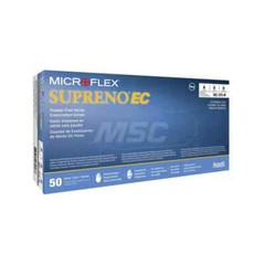 40 Pack Microflex SEC-375-3XL Disposable Gloves, Nitrile