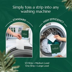 earthwash Laundry Sheets, Ocean Breeze (32 Loads), The 32 Sheets (Pack of 1)
