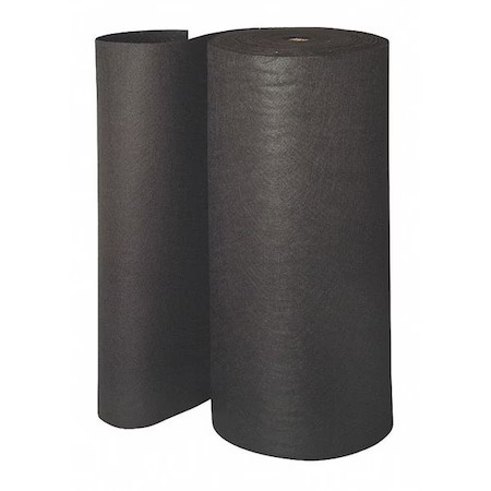 Spilltech Npr300s-Gr Sorbent Roll, 54 Gal, 3 Ft X 300 Ft, Universal, Gray,
