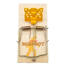 BIGFOOT Rat Size Snap Trap with Expanded Trigger – 1 Count (Pack of 1)