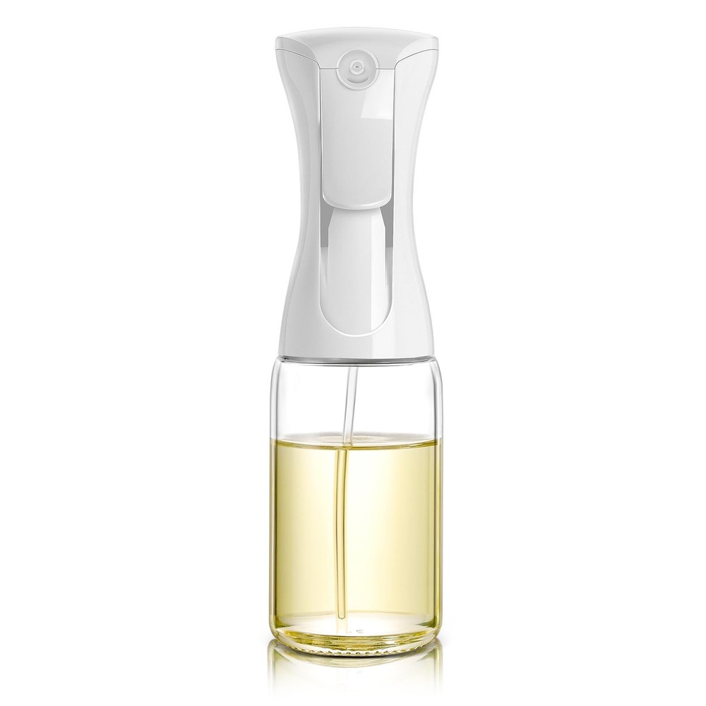 Mistifi Glass Oil Sprayer/Mister, 5.1 fl oz (150ml) Spray Ounces, White