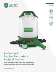 Victory Electrostatic Backpack Sprayer VP300ES