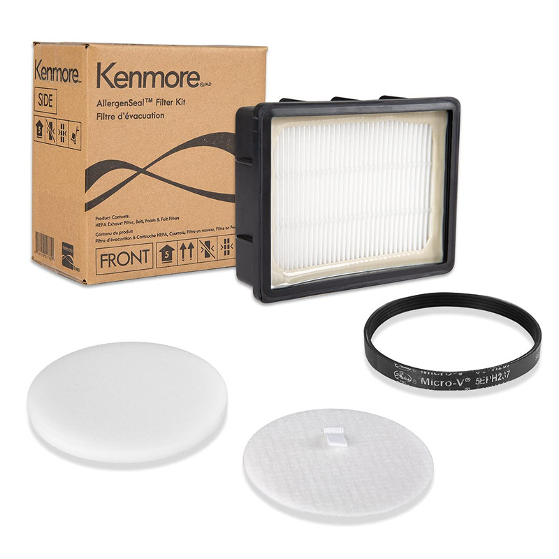 Kenmore K4010 Bagless Upright Vacuum Hepa Filter Foam Filter Felt Filter Belt