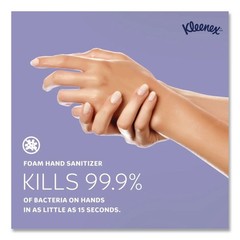 Kleenex 45827EA 18 oz Pump Bottle Foam Hand Sanitizer – Fragrance-Free New