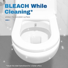 Vacplus Toilet Bowl Cleaner Tablets 50 PACK, 1 Count (Pack of 50), White