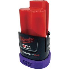 Milwaukee M12 1.5-2.5ah High Output tri-lobe HOLDER – 3 Each STS-MW12TLP