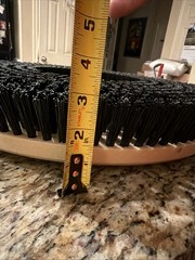 Malish 18″ Floor Nylon Bristle Brush w/ NP-9200 Tru-Fit Clutch Plate