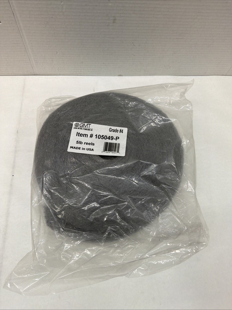 GMT Industrial-Quality Steel Wool Reel, #4 5 Lb Reel,