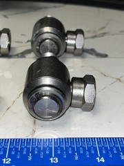 9 QTY! BULK- JE Adams 7035 90° Swivel Stainless Steel 3/8” M X 3/8” F 5000 PSI