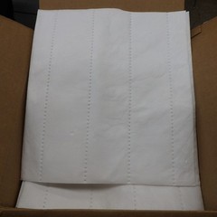 100 Pack of Zep 16″ x 18″ White Oil-Only Rapid-Sorb Pads 229901