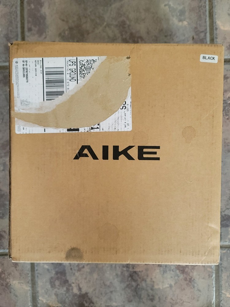 AIKE Air Wiper Compact Hand Dryer 110V 1400W Black(with 2 Pin Plug)Model AK2630S