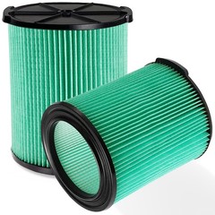 2 Pack VF6000 Filter for Ridgid 5-20 Gallon Wet 2Pack, 2