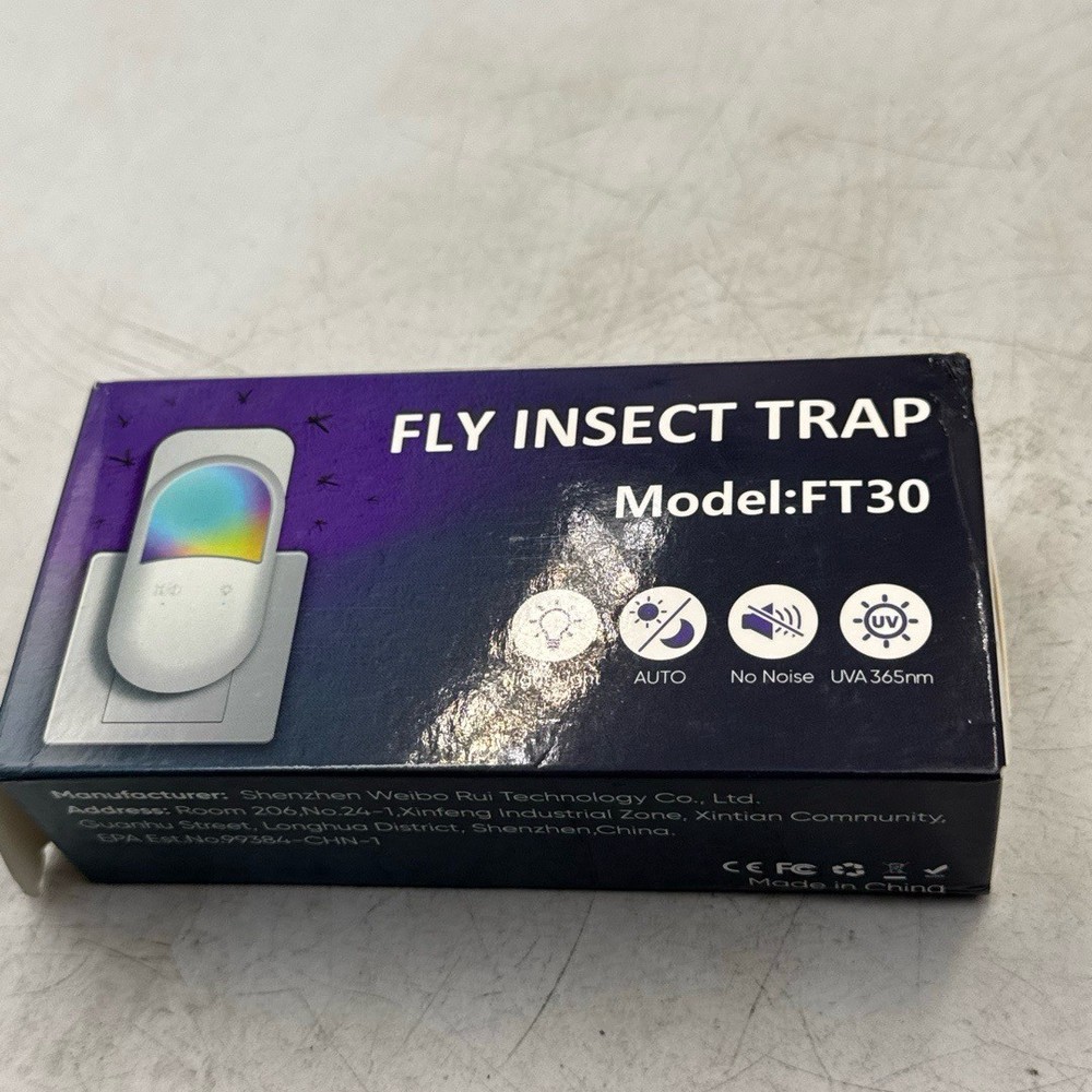 FT30 Fly Insect Trap Automatic Quiet UVA 365nm