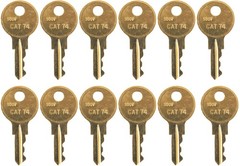 for Your Janitor Bobrick Cat-74 Dispenser Key – 12 Pack of Keys Bronze