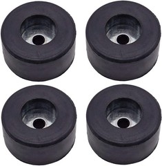 Thaekuns 4PCS 192310GS Anti Vibration Foot Pad Isolator Rubber Bumper Black