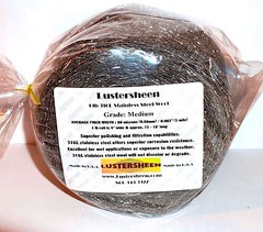 Stainless Steel 316L Wool Roll 1 lb Reel – Medium