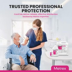 4 Case Metrex CaviCide Surface Cleaner 13-1000 Medical Devices Cleaning 1 Gallon