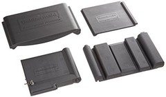 Rubbermaid 6181 Locking Cabinet Doors for 6173 Janitor Cart – Black