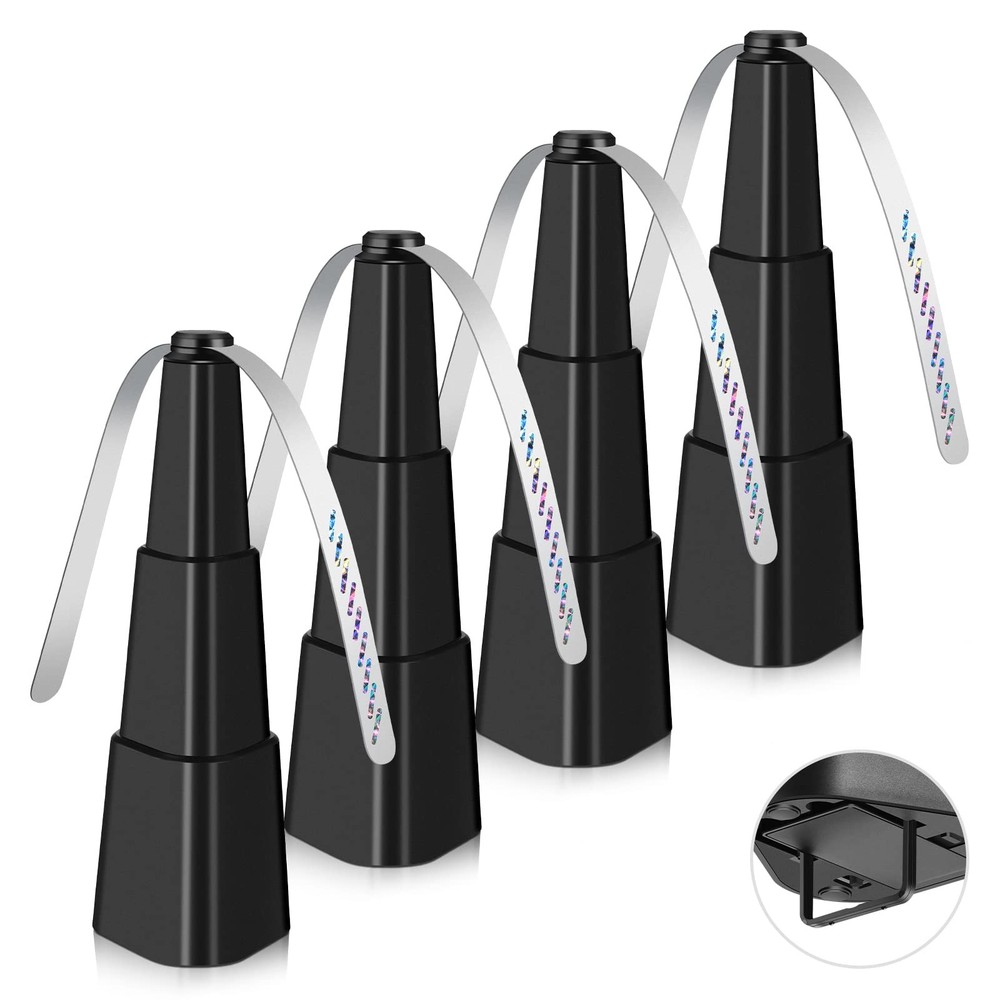 Fly Fans for Tables, Fan Outdoor Indoor Keep Flies Away, Black 4 Pack