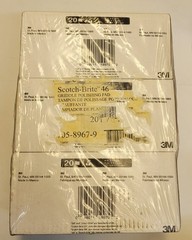 Scotch-Brite Griddle Polishing Pad #46- Set Of 60 (4 in. x 5.25 in)