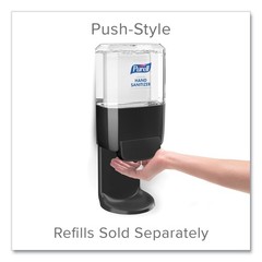 PURELL 502001 1,200 mL Push-Style Hand Sanitizer Dispenser – Graphite (1/CT) New