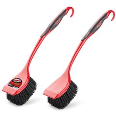 Red & Black Libman High Power Scrub Brush Long 3.75″