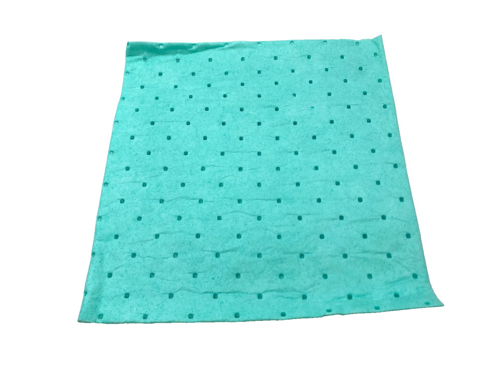 Brady SPC Absorbent Pads 12″ x 12″ Blue Oil Fluid Spill Pads Qty 50 NEW