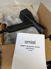 New in Box EMist EM360 Electrostatic Sprayer Mister System Rolling Cart